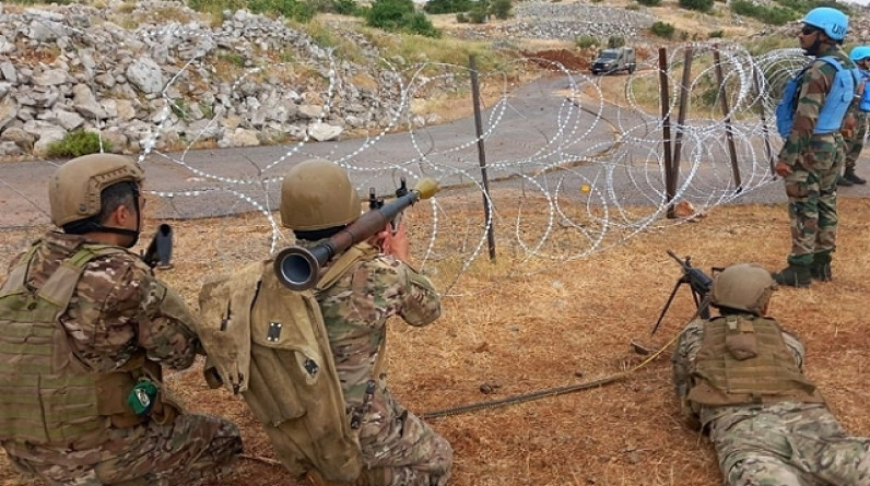 تدريب عسكري إسرائيلي في شمال الجولان المحتل وسهل الحولة